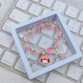 Miniatyrbild 5 av 11: Studentarmband Dam Is Kristall Tecknad Cinnamoroll Babycinnamoroll Clow M Sanrio Söt Pink Hello Kitty * boxed