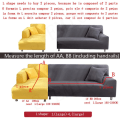 Miniatyrbild 2 av 9: Stretch Sofföverdrag Elastiska Allomfattande Möbelskydd för Olika Form Soffa Loveseat Stol L-Form Sofföverdrag colour4 4-seater 235-300cm