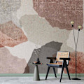 Pikkukuva 1 / 5: Seinätarra - Värikäs Terrazzo 100x70 cm 100x70 cm