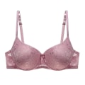 Miniatyrbillede 4 af 5: Artdewred Sexet Push Up BH Plus Size Dame BH Messing Plunge Undertøj BH'er Til Kvinder Undertøj Black 100C