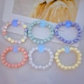 Miniatyrbillede 3 af 11: Xiaohongshu Armbånd i samme stil til studerende, selvlysende kaninarmbånd, sødt tegneserietilbehør Color luminous rabbit/boxed