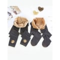 Miniatyrbilde 4 av 10: Vinter Varme Strømpebukser Dame Super Elastisk Svart Slank Strømpebukse For Kvinner Casual Mote Pluss Fløyel Tykke Tights With Feet-Gray 85g