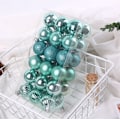 Miniatyrbild 1 av 11: Julgranskulor Set 4cm Juldekorationer Julgransprydnad Specialformade Kulor 4cm36 pack ice blue