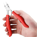 Miniatyrbild 2 av 7: Nagelbandsång Nagelknipsare Set Tånagelbandstång Pedikyr Dubbelfjäder Inåtväxt Nagel Böjd Nästång Black S15 pliers PP