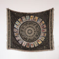 Miniatyrbild 1 av 11: Nordisk Pläd Filt för Säng Sofföverdrag Vardagsrumsinredning Sofffilt Fritidsöverkast Utomhus Camping Picknickmatta Boho Tapestry XT905-2 130X160cm