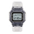 Miniatyrbilde 9 av 11: Rosegull Sølv Klokker Menn Kvinner Elektronisk Digital Display Retro Stil Klokke Herre Relogio Masculin Reloj Hombre homme 02-White