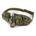 Pikkukuva 9 / 11: Lähettilaukku Sport Outdoor Swagger -reppu matkustamiseen tai liiketoimintaan Army Green