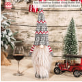 Miniatyrbillede 1 af 11: Jule Vinflaske Cover Glædelig Jul Dekorationer Til Hjemmet 2023 Julepynt Xmas Navidad Natal Gaver Nytår 2024 26