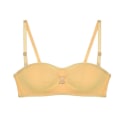Miniatyrbillede 3 af 4: Sexede trådløse BH'er til kvinder, blød sømløs brystholder, half cup push up lingeri, multi way usynlig BH Black 32B