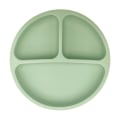 Miniatyrbillede 2 af 11: Baby Sikker Silikone Spiseplade Solid Sød Tegneserie Børnetallerkener Sugekop Småbørn Træningsservice Børn Madskåle Peach
