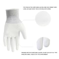 Miniatyrbillede 5 af 7: 12 Par CE-certificerede Sorte Polyester PU Arbejdssikkerhedshandsker Mekaniker Arbejdshandsker Til Havearbejde Arbejdsbeskyttelseshandsker EN388 N10550 S