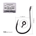Miniatyrbilde 11 av 11: Fishhook 50 stk / 20 stk / Eske Sirkel Karp Øye Fiskekrok Størrelse 2-22# Ringøye Japan Fiskekroker Fiskekroker Enkel Jigg Fiskekrok Utstyr Size 2 - 50pc