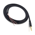 Pikkukuva 3 / 5: DIY Korjaus Vara Aux-kaapeli Kingston HyperX Cloud II Core Pro Cloudx Stinger Revolver S Langallisiin Peli Kuulokkeisiin 150mm1