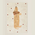 Miniatyrbilde 7 av 8: Gulvmatte for barnerom, tykkere sengeteppe, tegneserie soverom, anti-fall spill, krypeteppe 02 60*90cm