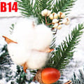 Miniatyrbild 1 av 11: Julgransprydnader Lyx Nyår Juldekor Tallgren Barrträd Jul 23CM 24 Specifikationer B14 Other