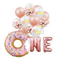 Miniatyrbillede 2 af 11: Folie Kage Donuts Vokser Op Et Ballon Balloner Fødselsdagsballon Dekorationer Stor Oppustelig Helium Sød Globe Børnelegetøj S15