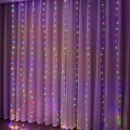 Miniatyrbild 6 av 7: Julgransbelysning Gardin Girlang God Jul Dekorationer För Hem Julpynt Julklappar Navidad Natal 2024 Nyår Warm White 1Mx3M 100LED