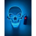 Miniatyrbilde 1 av 7: Neon Maske LED Lysende Partymasker The Purge Valgår Flott Morsom Maske Festival Cosplay Kostymeutstyr Glødende Mørkt Skjelett Normal Green