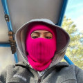 Miniatyrbilde 3 av 11: Unisex Heldekkende Ansiktsmaske 1 Hull Ski Maske Balaclava Beanies Luer Hatter For Menn Kvinner Army Tactical Cs Vindtett Strikket Lue Vinter Varme Caps Black