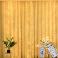 Miniatyrbilde 5 av 6: LED Julelys Gardin Lyslenke Eventyrlys Lysgirlander For Bryllup Hjemmefest Dekor Like the picture 3M*1M