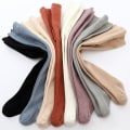 Miniatyrbilde 5 av 11: Nye Tykke Jentetights for Vinter Høst 1 stk Varme Baby Jenteklær Barnestrømper 0-6 År Gamle Ensfargede Barne Strømpebukser Blue XXL(4-6T)