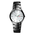 Miniatyrbillede 8 af 11: Automatisk Quartz Ikke-Mekanisk Wolfram Stål Farve Stålbånd Parur Lysende Kalender Herre og Dame Vandtæt Studenterur Black with black plate for men