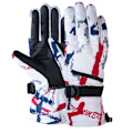 Miniatyrbillede 1 af 11: Vinter Snowboard Ski Handsker PU Læder Skridsikker Touch Screen Vandtæt Motorcykel Cykling Fleece Varme Snehandsker Unisex Snowboard Gloves2 M