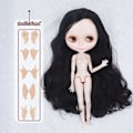 Miniatyrbilde 7 av 11: Neo Blyth Dukke Tilpasset NBL Skinnende Ansikt, 1/6 OB24 BJD Kuleleddsdukke Tilpassede Blyth Dukker for Jente, Gave til Samling NBL09 HNBL17