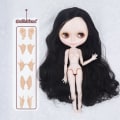 Miniatyrbilde 7 av 11: Neo Blyth Dukke Tilpasset NBL Skinnende Ansikt, 1/6 OB24 BJD Kuleleddsdukke Tilpassede Blyth Dukker for Jente, Gave til Samling NBL09 HNBL18