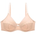 Pikkukuva 1 / 5: Naisten ison koon rintaliivit seksikkäät kukkaispitsiset rintaliivit vuoriton kaarituellinen Bralette-alusvaatteet Plus-koon rintaliivit Beige 120C
