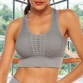 Miniatyrbilde 6 av 11: Yoga BH Fitness Dame T-skjorter Trenings Sports BH Yoga Vest Løping Gym Sport Pink-2 L