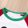 Miniatyrbilde 3 av 5: Julepysjamas Matchende Familiepysjamaser Foreldre-Barn Drakter Hjemmepysjamas Todelt Sett Picture color 儿童款110