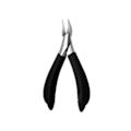 Miniatyrbild 2 av 4: Grå Nagelbandsax Nagelknipsare Kombinationsset Hushåll Spetsig Olecranon Tång Pedikyr Two-in-one bent nose plier Red