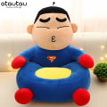 Miniatyrbilde 2 av 4: Barne Tegneserie Sofatrekk Gutt Prins Myk Fløyel Saccosekk Stol Puff Ottoman Lenestol Søt Sofa Sete Puff Futon Barnemøbler captain
