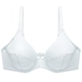 Pikkukuva 4 / 5: Naisten ison koon rintaliivit seksikkäät kukkaispitsiset rintaliivit vuoriton kaarituellinen Bralette-alusvaatteet Plus-koon rintaliivit Beige 110C