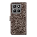 Miniatyrbild 3 av 4: ABEEL Frostat Magnetiskt RFID Läder Telefonfodral Brown For Motorola Edge 60 Fusion