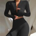 Miniatyrbild 5 av 5: Yoga Set Träningsset Sportset Träningskläder Dam Outfit Sportkläder Red S