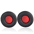 Pikkukuva 1 / 5: Sopii Jabra Jetta Move -kuulokkeiden korvasuojuksiin, langattomiin tanssikuulokkeiden suojuksiin, korvatyynyihin, korvakupuihin, vaahtomuovisuojuksiin Black Red Net