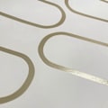 Pikkukuva 3 / 5: Linear Curve -tapetti, valkoinen/kulta White/Gold