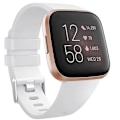 Miniatyrbillede 4 af 11: Rem til Fitbit Versa 2 Versa Rem Blød TPU Udskiftningsarmbånd til Fitbit Versa 2 Versa Lite Urrem Armbånd Leopard Size S For Versa 1 2