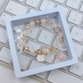 Miniatyrbild 3 av 11: Studentarmband Dam Is Kristall Tecknad Cinnamoroll Babycinnamoroll Clow M Sanrio Söt Pom Pom Purin bracelet/bag