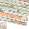 Miniatyrbillede 1 af 5: Vandtæt, 3D murstens tapet 70x77cm eller 70x70cm / F03-Mix 70x77cm or 70x70cm / F03-Mix