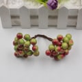 Miniatyrbillede 1 af 11: 40 stk. Mini Kunstig Blomst Frugt Skum Bær Juledekoration Buket Til Bryllup Hjem Indretning DIY Scrapbooking Bacca Krans B10