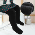 Miniatyrbilde 8 av 11: Nye Tykke Jentetights for Vinter Høst 1 stk Varme Baby Jenteklær Barnestrømper 0-6 År Gamle Ensfargede Barne Strømpebukser khaki XL(2-4T)