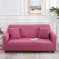 Miniatyrbild 5 av 11: Elastiskt enfärgat sofföverdrag Stretch Tight Wrap Allomfattande sofföverdrag för vardagsrum funda soffa Sofföverdrag Fåtöljöverdrag Color 1 2-seater 145-185cm