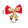 Pikkukuva 10 / 11: 12/24/36 kpl Joulurusetti Joulukoristeet Kotiin Kultainen Punainen Rusetti Joulukuusen Koristeet Uusi Vuosi 2024 Navidad Kerst Sisustus Red Bow 36pcs