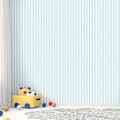 Miniatyrbilde 1 av 2: Tiny Tots 2 Regency Stripe Tapet Galerie Turkis Turquoise