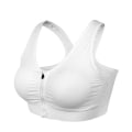Miniatyrbillede 8 af 9: Yoga Trænings BH Åndbar Uden Bøjle Polstret Push Up Sports Top Fitness Gym Yoga Trænings BH Black S