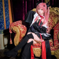 Miniatyrbild 4 av 9: Seraph Of The End Owari no Seraph Krul Tepes Cosplay Kostym Uniform Peruk Cosplay Anime Häxa Vampyr Halloween Kostym För Kvinnor Krul Tepes 3 XL