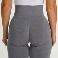 Pikkukuva 10 / 11: Kesän eurooppalainen ja amerikkalainen muoti urheilu fitness joogahousut saumattomat tiukat shortsit naisille 9165 shorts-light bean paste red M